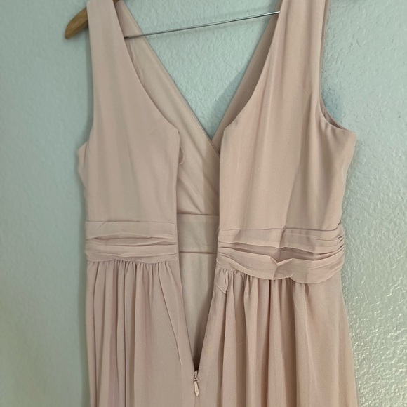 NWT Thoughts of Hue Blush Surplice Maxi Dress - Picture 5 of 6